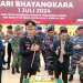 Ketua DPRD Rohil dan Eakil Hadiri Upacara HUT Bhayangkara ke-78 Tahun 2024