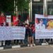 Puluhan Anggota INPEST Aksi di Depan Gedung KPK dan Kejagung, Minta Usut Aliran Dana PI Rp488 Milyar ke BUMD Rohil