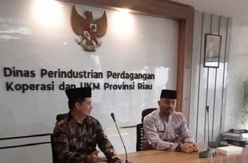 Bapemperda DPRD Bengkalis Hadiri Raker Bersama Disperindag dan UKM Prov Riau