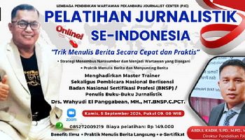 Mengapa Memilih Belajar Jurnalistik Online?, PJC Buka Pelatihan Hub 085272009219