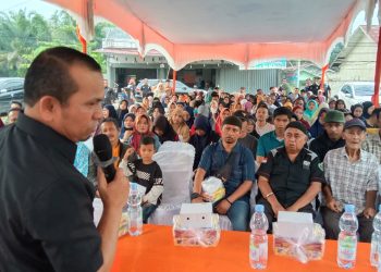 Dalam Reses Ketua DPRD Pekanbaru Sabarudi di Sialang Rampai