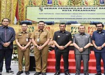 DPRD Pekanbaru Terima LKPj Tahun 2023 Pemko