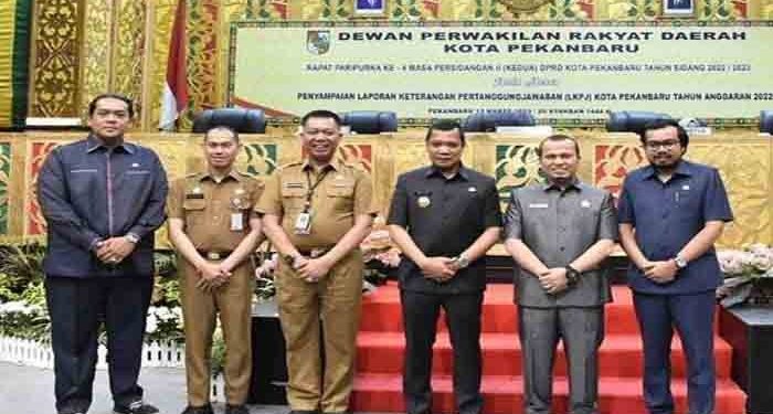 DPRD Pekanbaru Terima LKPj Tahun 2023 Pemko