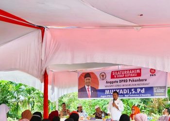 Anggota DPRD Pekanbaru Mulyadi Laksanakan Reses di Kubang Raya Tuah Madani