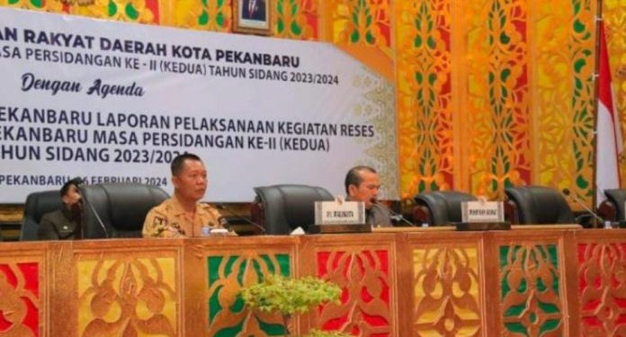 Laporan Kegiatan Reses Masa Persidangan ke-2 Tahun 2023-2024 Digelar DPRD Pekanbaru