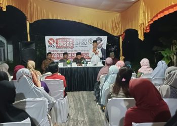 Anggota DPRD PKS Yasser Hamidy Reses di Perumahan Karya Yepupa Indah