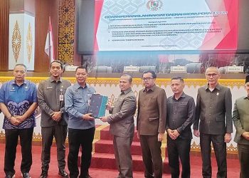 Kedua Ranperda dari Pemko Diterima DPRD Pekanbaru Dalam Rapat Paripurna