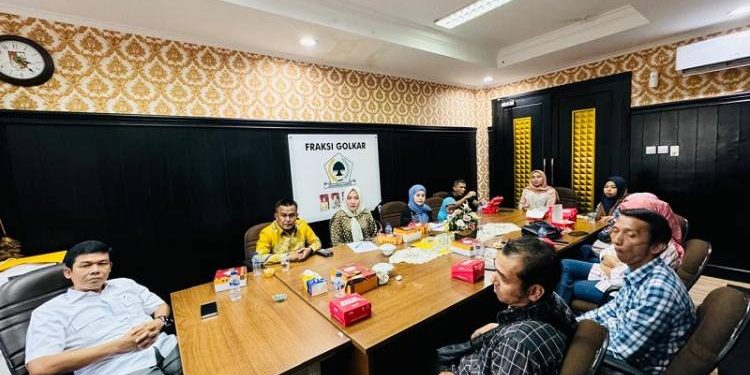 Fraksi Golkar DPRD Kota Pekanbaru Sudah Aktif Terima Aspirasi Masyarakat