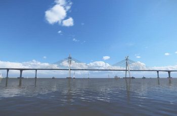Pemda Bengkalis Gesa Pembangunan Jembatan Digadang-gadangkan Terpanjang se Indonesia