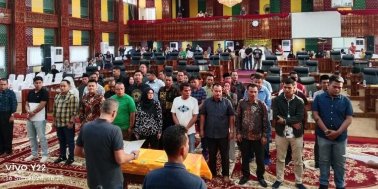 Gladi 45 Anggota Dewan Terpilih Dari 5 Dapil Kecamatan Se Rohil