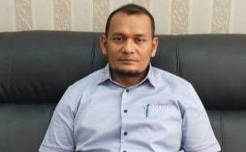 Sekwan DPRD Rohil Sarman Syahroni Paparkan Anggota DPRD Ambil Sumpah Jabatan 2024-2029