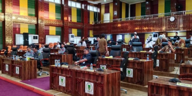 RDP DPRD Rohil Bahas Seputar Pendapatan Asli Daerah