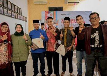 Ikhlas dan Tanpa Paksaan dari Manapun, IKMR, IWMR dan IPMR Kecamatan Bengkalis Dukung Nomor Urut 1
