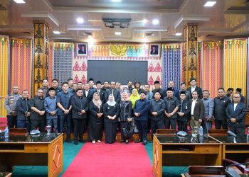 Dipimpin Ketua DPRD Septian Nugraha DPRD Bengkalis Gelar Paripurna Penetapan Bupati – Wabup Terpilih Pilkada 2024