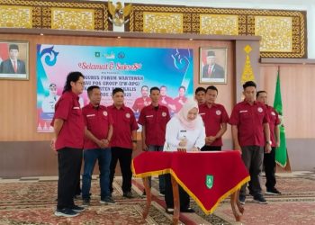 FW RPG Bengkalis Minta Pemkab Pertahankan dan Tingkatkan Anggaran Kerjasama Media