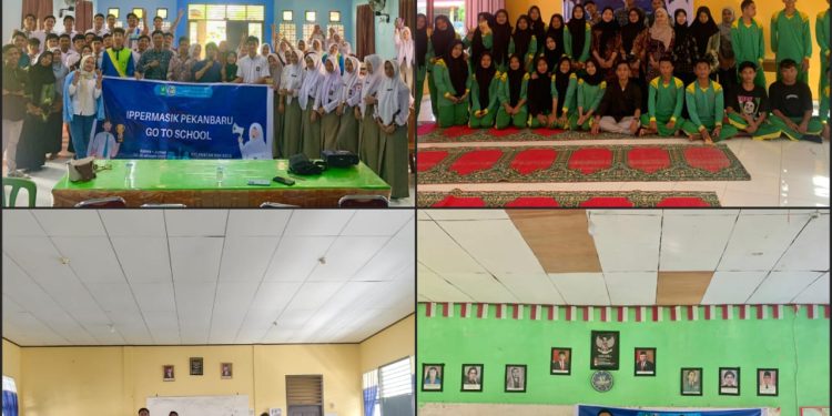 IPPERMASIK Pekanbaru Melaksanakan kegiatan Go To School ke Sekolah – sekolah di Kecamatan Siak Kecil.
