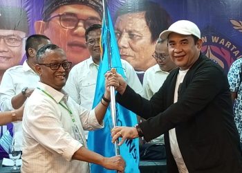 Duet Saibansah dan Parna Pimpin PWI Kepri Sisa Masa Bakti 2023-2028