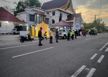 Ciptakan Kamtibmas Lingkungan Masyarakat, Polres Bengkalis Gelar Patroli di sejumlah titik tempat yang biasa di jadikan Balap Liar