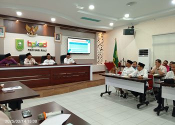 Evaluasi Ranperda dan Ranperbup APBD Rohil 2025 di BPKAD Riau, Indra: Ada Beberapa Poin yang Perlu Dikaji Ulang