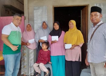 Konsistensi sisih kan gaji untuk bantu UMKM Masyarakat, Anggota DPRD Bengkalis H Muhammad Rafee Kembali salurkan Bantuan dari Gaji Ke 5