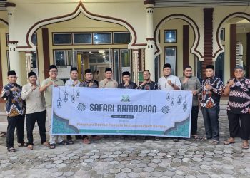 Safari Ramadhan PD Pemuda Muhammadiyah Kampar: Konsolidasi dan Penggalangan Dana untuk Pembangunan Masjid Fastabiqul Khairat Pemuda Muhammadiyah Kampar