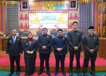 Kepada DPRD Kabupaten Bengkalis, Bupati Kasmarni Sampaikan LKPJ 2024