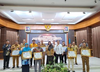 Anugrah Pendidikan Kategori Utama dan Transformasi Pembelajaran Diterima Kabupaten Bengkalis