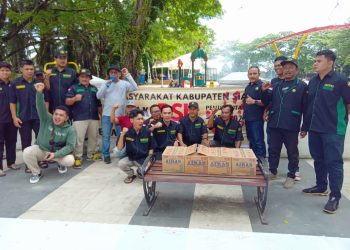 Rakyat Siak Tanda Tangan Petisi Tolak PSU Jilid II Pilkada Siak