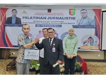 GWI RIAU Edukasi Siswa SD, SMP dan SMA Tentang Cara Praktis Menulis Berita