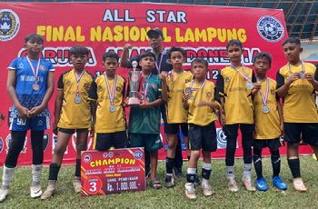 The Legend’s FA U-11 Raih Juara 3 di Champion Garuda Anak Indonesia: Modal Berharga Menuju Lampung!