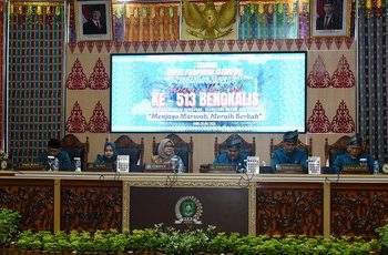 Rapat Paripurna Istimewa DPRD Bengkalis Peringati Hari Jadi ke-513, Perpaduan Sakral, Budaya dan Semangat Membangun
