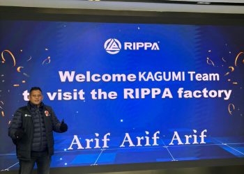 Wujud Komitmen Kualitas Produk RIPPA, Direktur Kagumi Agro Teknologi Kunjungi Pabrik di China