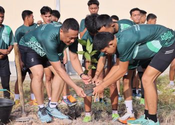 Polres Rohil Gelar Green Policing Running Club, Perkuat Sinergi Polri dan Komunitas Pelari
