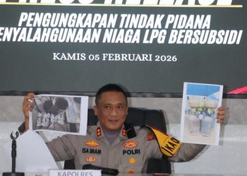 Polres Rohil Ungkap Penyalahgunaan LPG Bersubsidi, Tiga Pelaku Diamankan