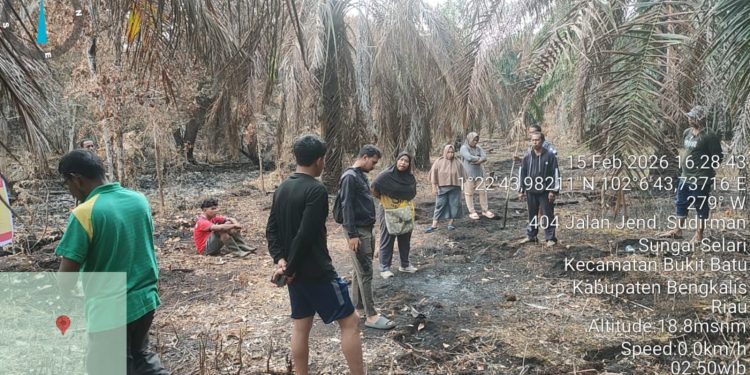 Polres Bengkalis Tetapkan Tersangka Kasus Perambahan Kawasan Hutan dan Karhutla di Bukit Batu