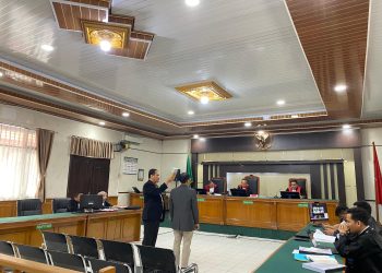 Jekson Jumari Pandapotan Sihombing alias Jekson kembali digelar di Pengadilan Negeri Pekanbaru
