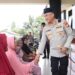 Polres Rohil peduli Kaum dhuafa salurkan paket sembako di Tanah Putih Tanjung melawan
