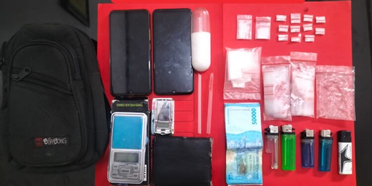 Polsek Pujud amankan satu pelaku dengan BB 3,72 Gram sabu