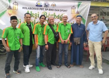 Berbagi di Bulan Suci Ramadan : SPRMII, PBT dan DP3MT Salurkan Sembako bagi Dhuafa, Lansia hingga Anak Yatim 