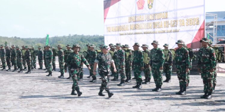 TMMD ke-127 Kodim 0301/Pekanbaru Resmi Ditutup di Tenayan Raya