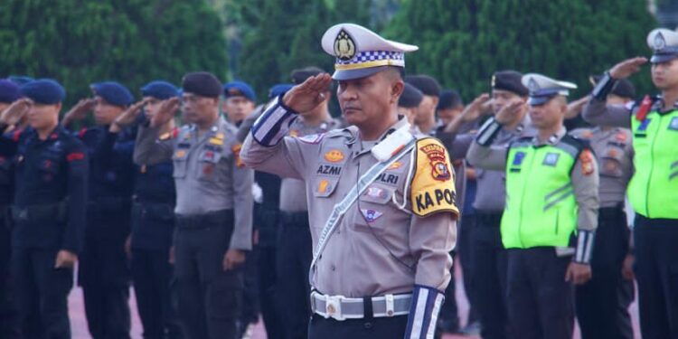 Kapolres Rohil pastikan seluruh rangkaian malam takbiran berjalan aman, tertib, dan tanpa gangguan