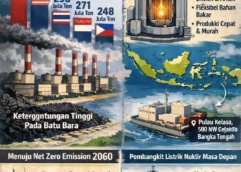 Emisi Energi RI Tertinggi di ASEAN, Nuklir Dinilai Jadi Opsi Strategis