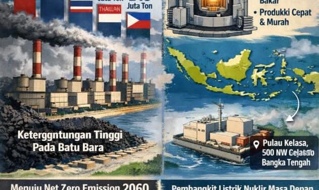 Emisi Energi RI Tertinggi di ASEAN, Nuklir Dinilai Jadi Opsi Strategis