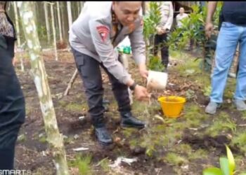 Apresiasi untuk Kapolda Riau, Geronggang Jadi Harapan Baru Lahan Gambut