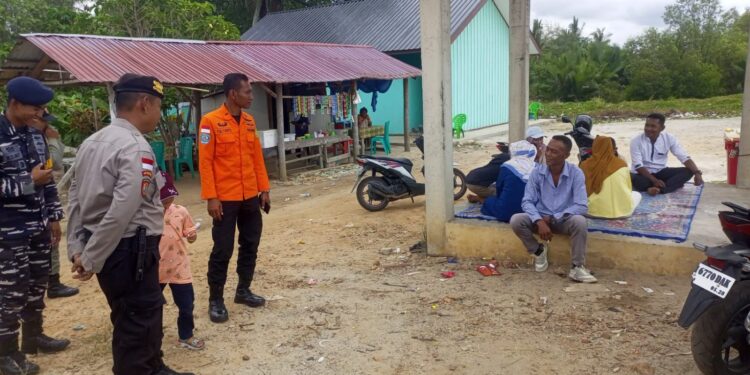 Polsek Bantan Amankan Ribuan Pengunjung di Pantai Indah Selatbaru, Situasi Kondusif