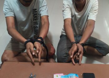 Satnarkoba Polres Bengkalis Ciduk Dua Orang Lagi Diamankan di Rumah DPO inisial JI