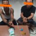 Kasus narkotika ; Polsek Mandau tangkap Dua orang terduga dari sebuah rumah yang diduga milik pelaku utama berinisial J (DPO),