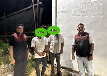Polres Rokan Hilir Tindaklanjuti Informasi Dugaan Penimbunan BBM Ilegal, Tim Turun Langsung ke Lokasi