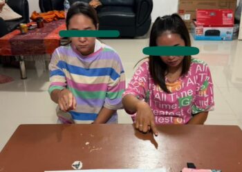 Dua Wanita Diamankan BB 93 Butir Ekstasi di Mandau oleh Satnarkoba Polres Bengkalis