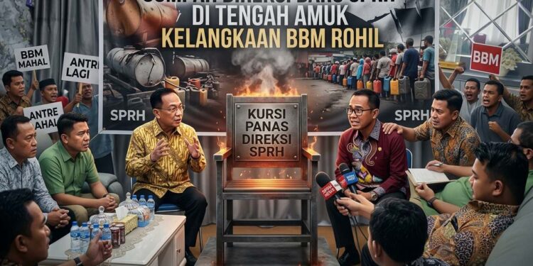 Bukan Kursi Empuk, Tapi Kursi Panas”: Menakar Sumpah Direksi Baru SPRH di Tengah Amuk Kelangkaan BBM Rohil